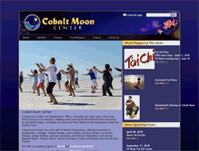 Tablet Screenshot of cobaltmooncenter.com